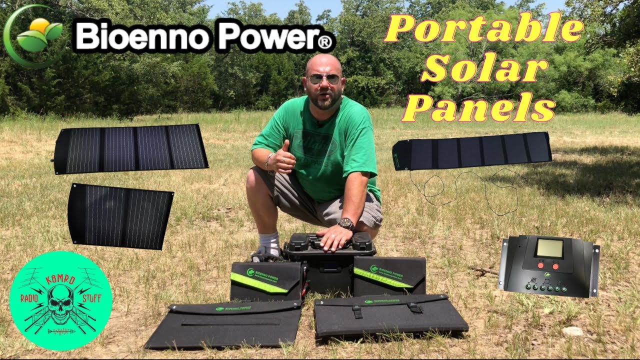 Ham Radio Tube: Portable Bioenno Solar Panels | Solar all the things!!
