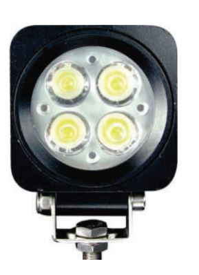 12V LED Work Light - 900 lumens - Circular Flood