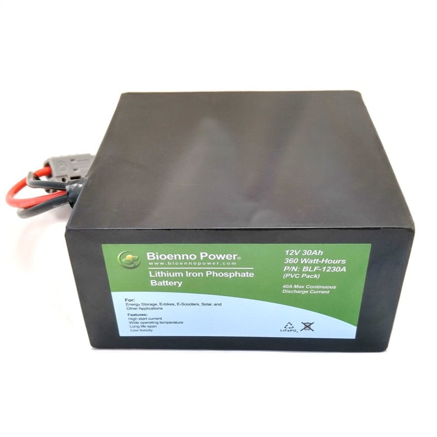 12V, 30Ah LFP Battery (PVC, BLF-1230A)