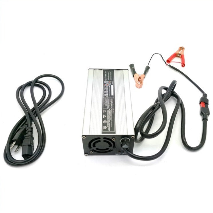 29.2V 10A Alligator Charger for 24V LiFePO4 Batteries | Bioenno Power