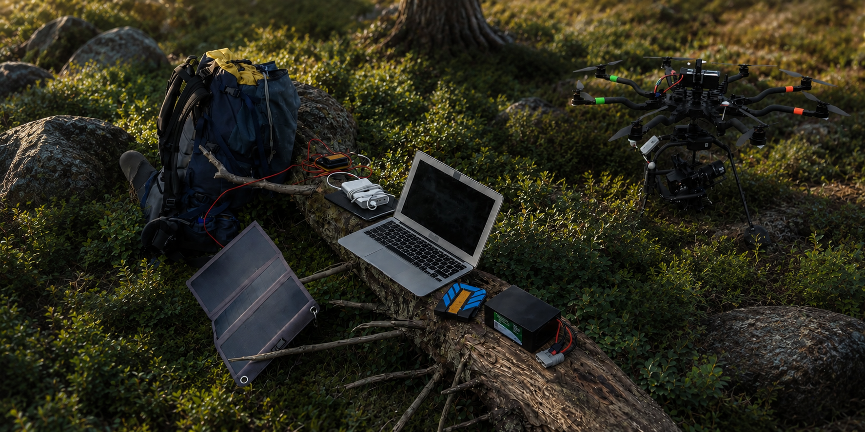 How to Build a Portable LiFePO4 Battery Setup for Camera and Drone Charging in the Field