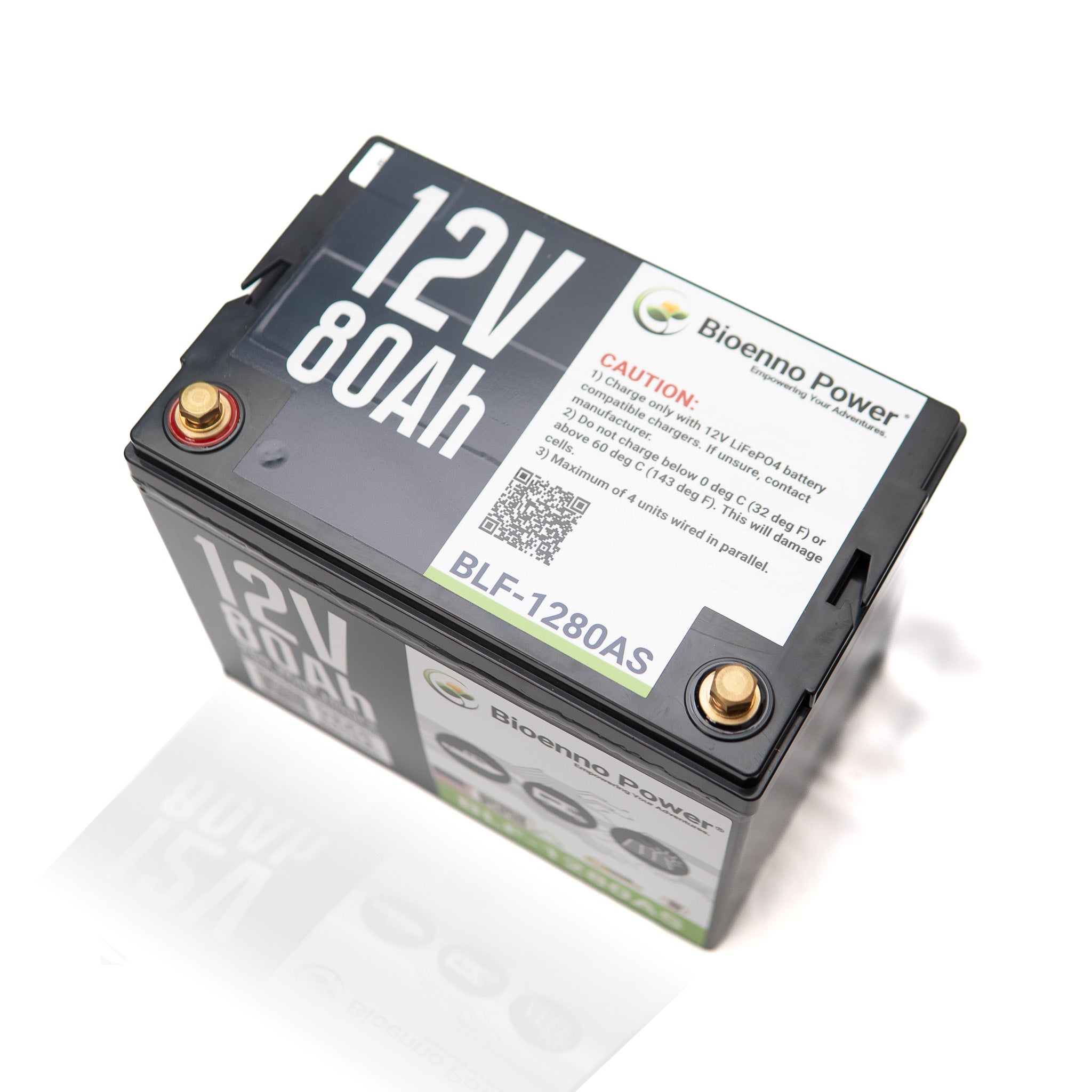 12V 80Ah LiFePO4 Battery – High-Capacity ABS Pack | BLF-1280AS