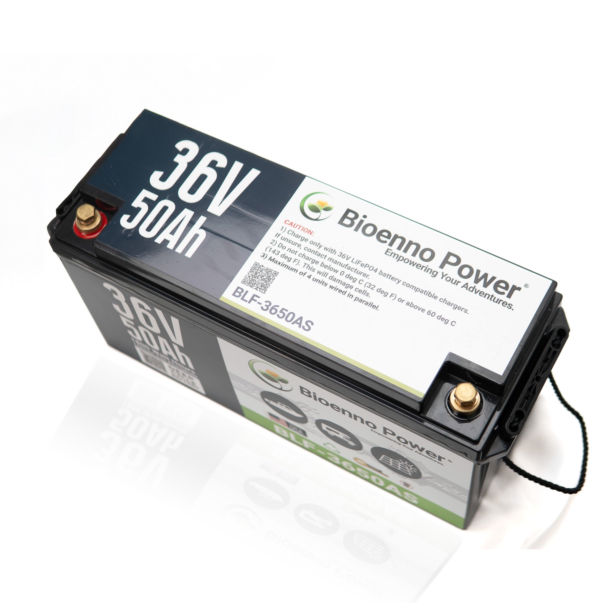 li　36 36V 50Ah LiFePO4 Battery – High Voltage ABS Case | BLF-3650AS
