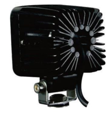 12V LED Work Light - 900 lumens - Circular Flood