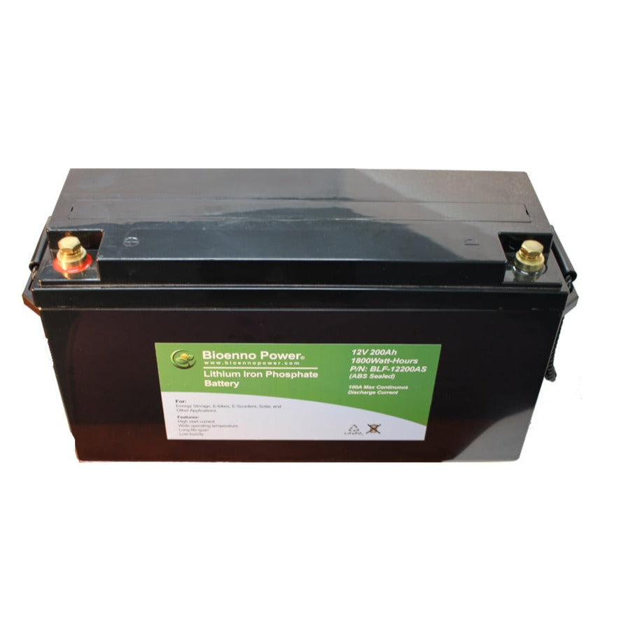 12V, 200Ah LFP Battery (ABS, BLF-12200AS)