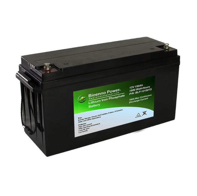 12V, 150Ah LFP Battery (ABS, BLF-12150AS)