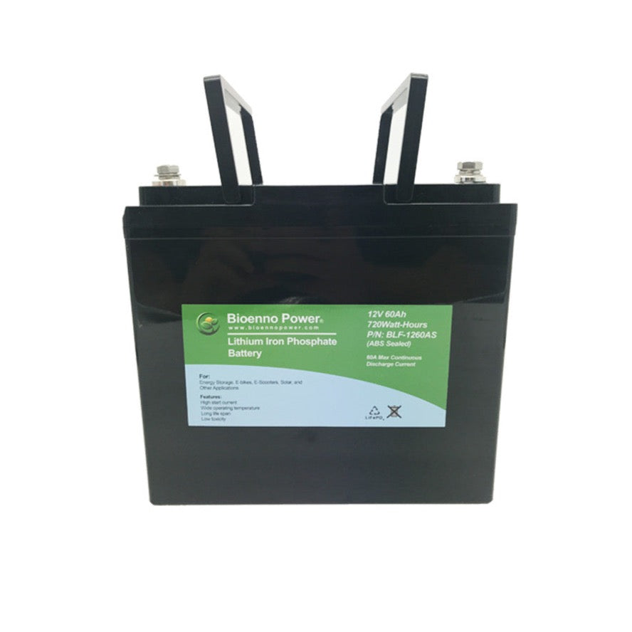 12V, 60Ah LFP Battery (ABS, BLF-1260AS)