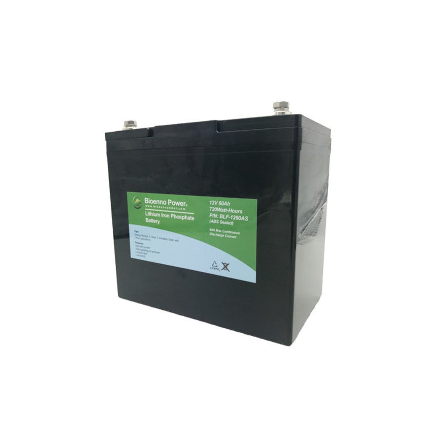 12V 60Ah Lithium Battery (LiFePO4)