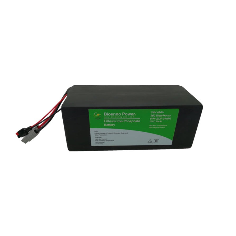 24V, 40Ah LFP Battery (PVC, BLF-2440A)