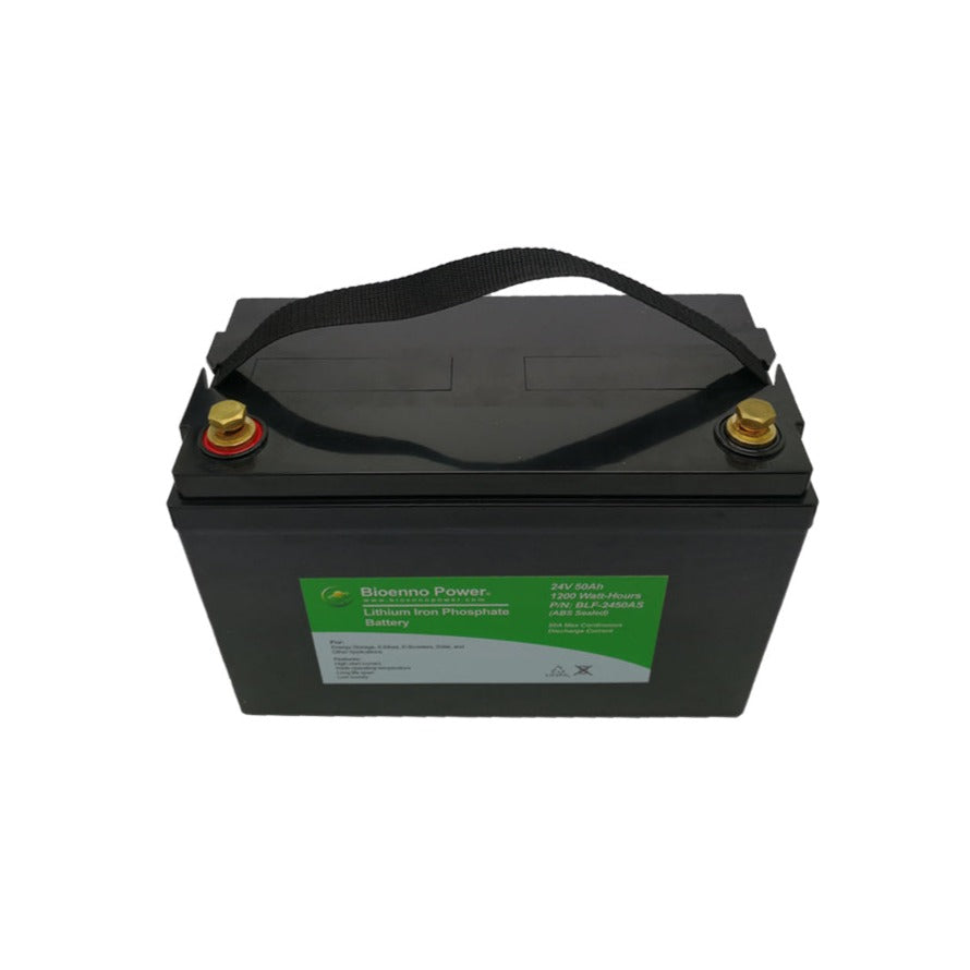 tzipower - 24V 50Ah LiFePO4 Lithium Batterie Akku, BMS, Wohnmobil