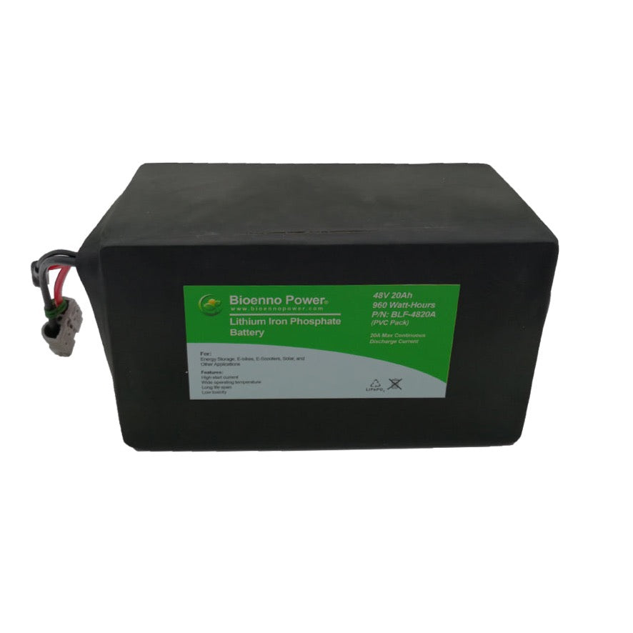 48V, 20Ah LFP Battery (PVC, BLF-4820A)