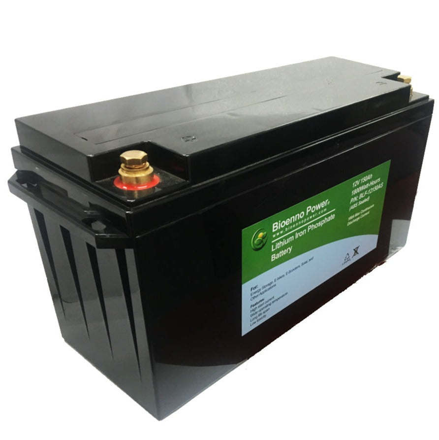 Batterie pour Caravane D'énergie éolienne solaire Marina LiFePO4 125Ah